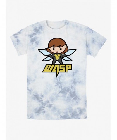 Wholesale Marvel Ant-Man and the Wasp: Quantumania Kawaii Wasp Tie-Dye T-Shirt $12.43 T-Shirts