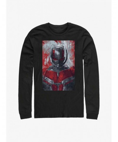 Fashion Marvel Ant-Man Painting Long-Sleeve T-Shirt $10.86 T-Shirts