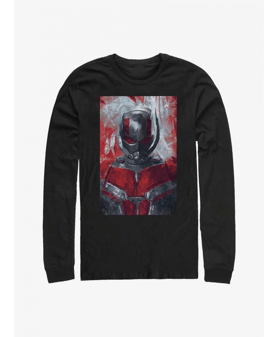 Fashion Marvel Ant-Man Painting Long-Sleeve T-Shirt $10.86 T-Shirts