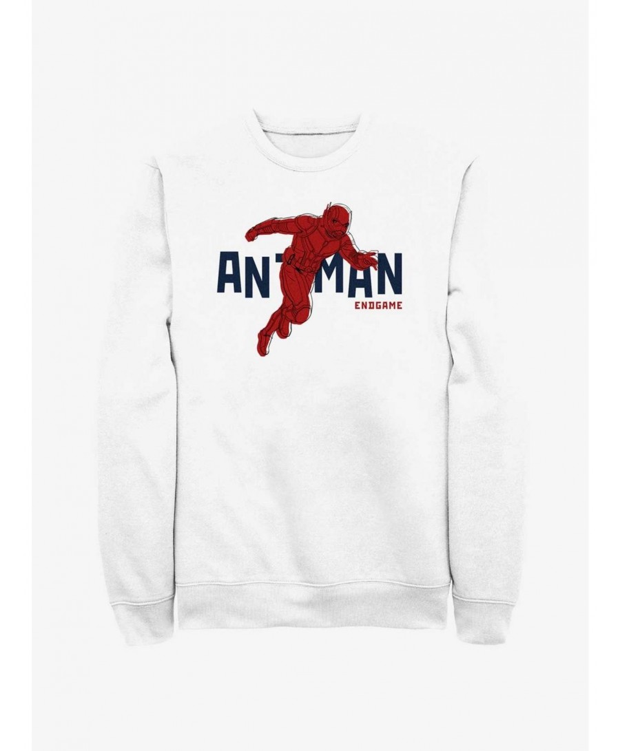 Discount Sale Marvel Ant-Man Text Pop Ant-Man Sweatshirt $12.18 Sweatshirts