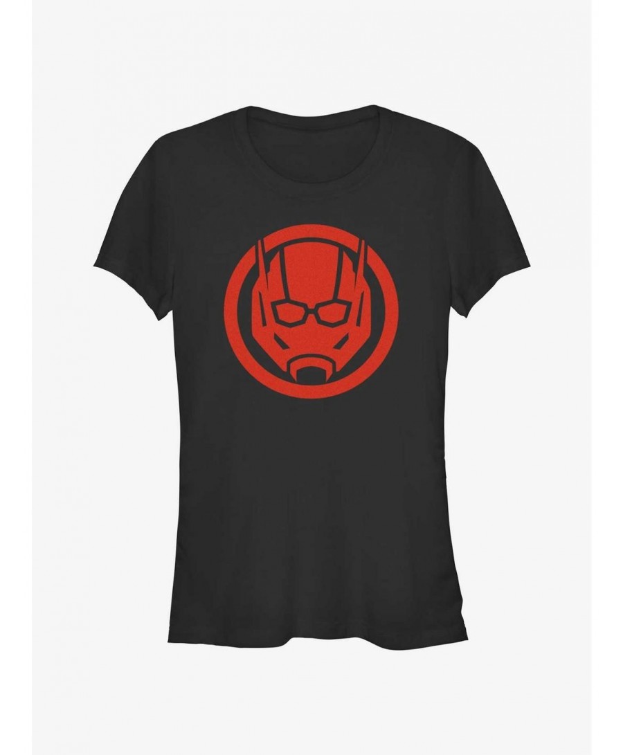 Bestselling Marvel Ant-Man and the Wasp: Quantumania Antman Sigil Girls T-Shirt $9.71 T-Shirts