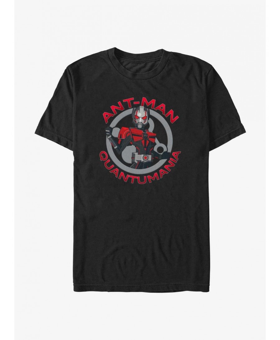Trendy Marvel Ant-Man and the Wasp: Quantumania Ant-Man Symbol T-Shirt $11.95 T-Shirts