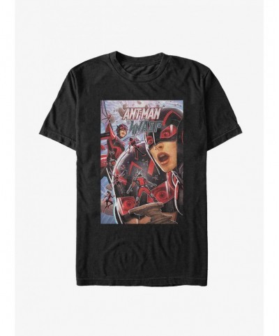 Discount Marvel Ant-Man Black And Red T-Shirt $10.04 T-Shirts
