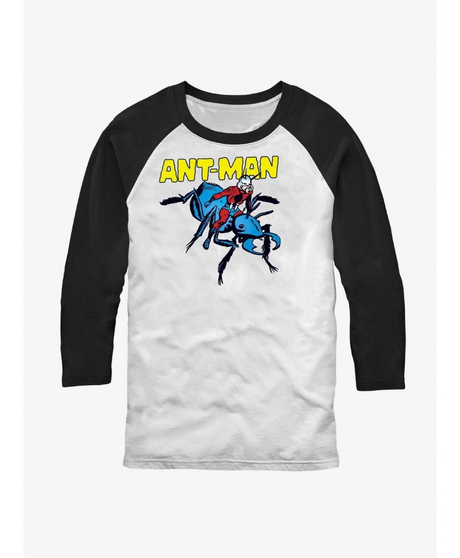 New Arrival Marvel Ant-Man Pet Ant Raglan T-Shirt $10.12 T-Shirts
