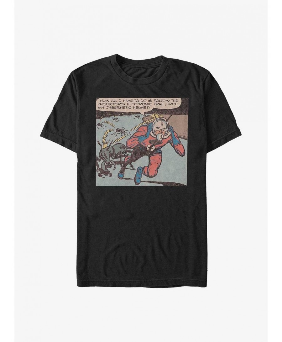 Huge Discount Marvel Ant-Man Comic Book Square T-Shirt $8.13 T-Shirts