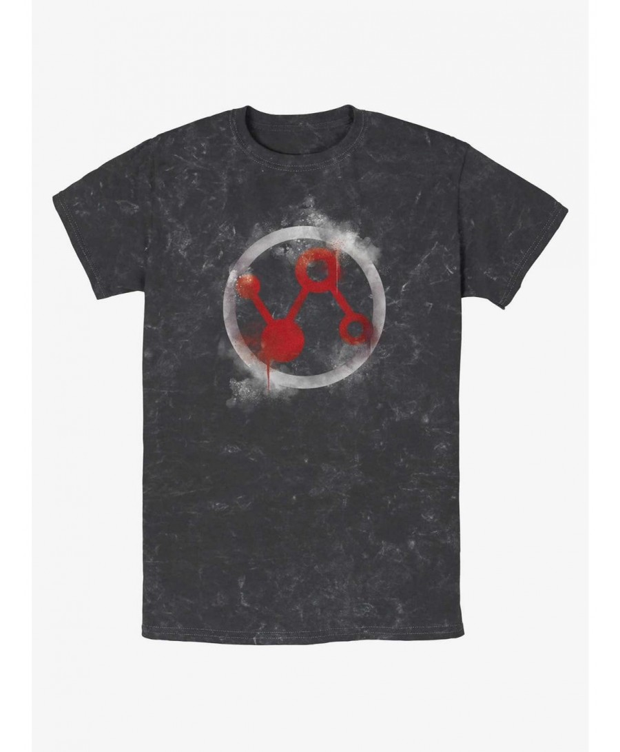 Wholesale Marvel Ant-Man and the Wasp: Quantumania Pym Technologies Icon Mineral Wash T-Shirt $10.88 T-Shirts