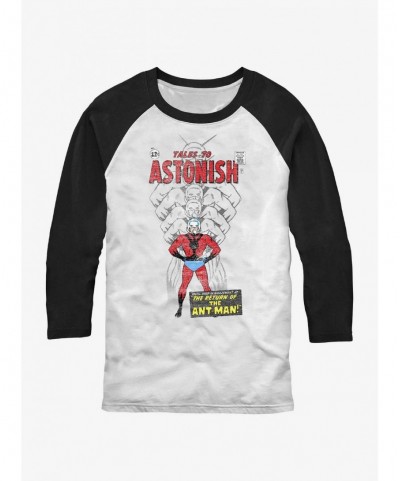Wholesale Marvel Ant-Man Classic Ant-Man Raglan T-Shirt $12.14 T-Shirts