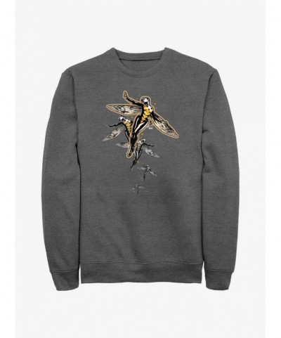 Absolute Discount Marvel Ant-Man Wasp Flight Sweatshirt $12.18 Sweatshirts