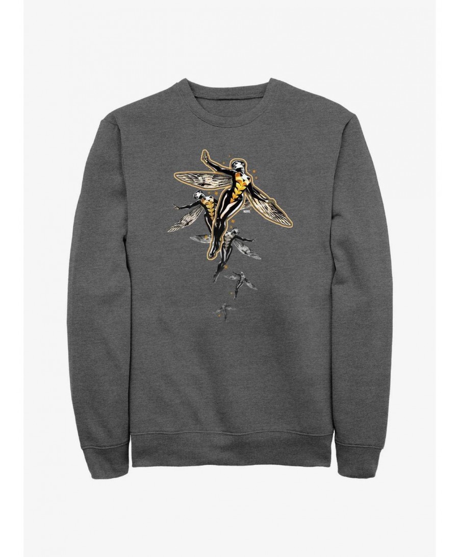 Absolute Discount Marvel Ant-Man Wasp Flight Sweatshirt $12.18 Sweatshirts