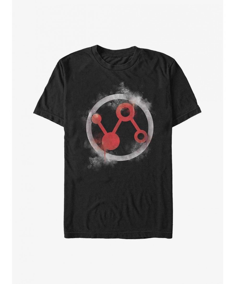 Discount Marvel Ant-Man Pym Particle Spray Logo T-Shirt $10.28 T-Shirts