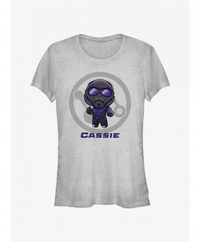 Value Item Marvel Ant-Man and the Wasp: Quantumania Chibi Cassie Badge Girls T-Shirt $10.71 T-Shirts