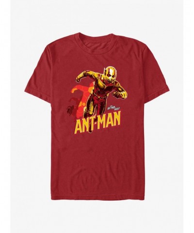 Big Sale Marvel Ant-Man and the Wasp: Quantumania Ant-Man Transform T-Shirt $8.60 T-Shirts