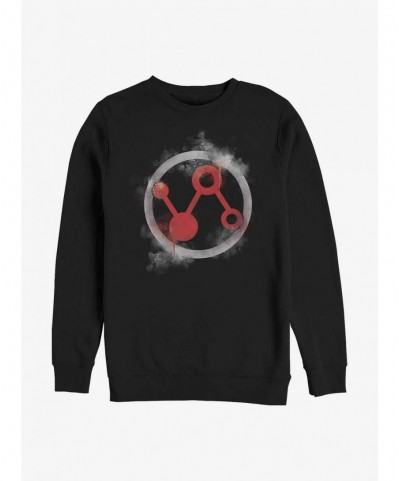 Pre-sale Discount Marvel Ant-Man Pym Particle Spray Logo Sweatshirt $12.55 Sweatshirts