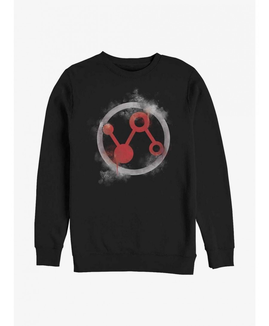 Pre-sale Discount Marvel Ant-Man Pym Particle Spray Logo Sweatshirt $12.55 Sweatshirts