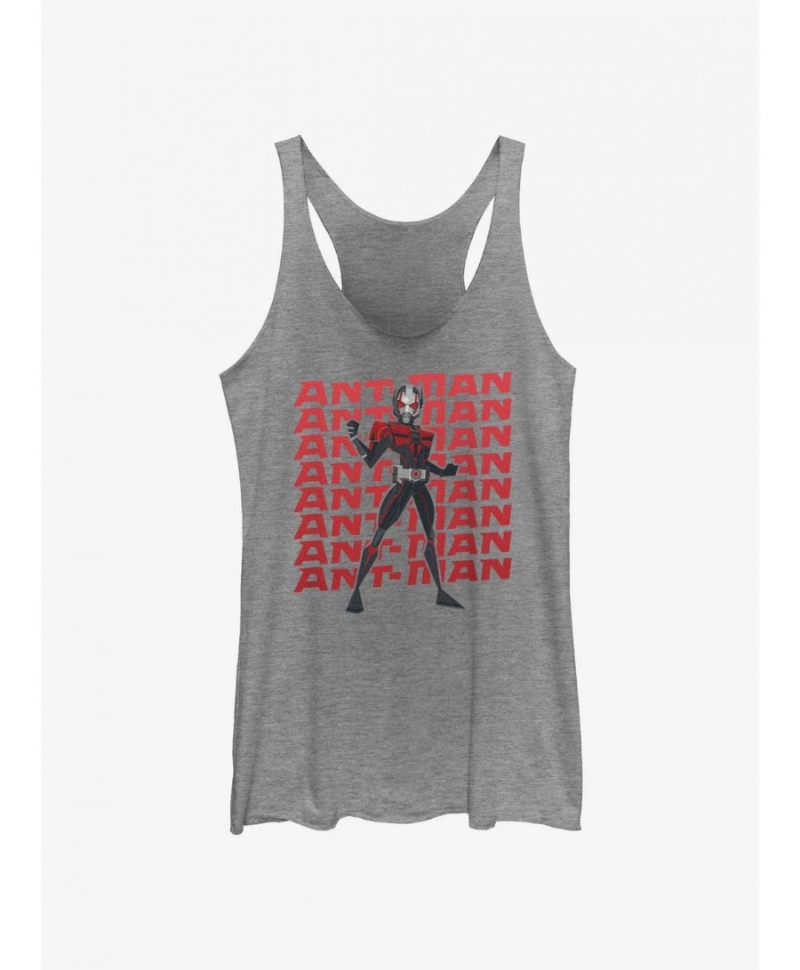 Clearance Marvel Ant-Man and the Wasp: Quantumania Action Pose Girls Tank $7.77 Tanks