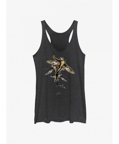 Low Price Marvel Ant-Man Wasp Flight Girls Tank $8.55 Tanks