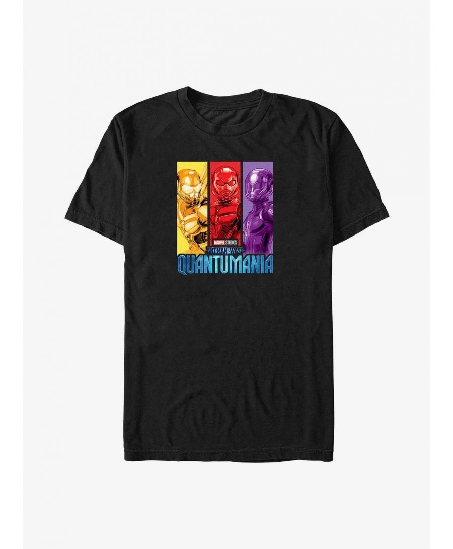Limited-time Offer Marvel Ant-Man and the Wasp: Quantumania Hero Trio Big & Tall T-Shirt $14.65 T-Shirts