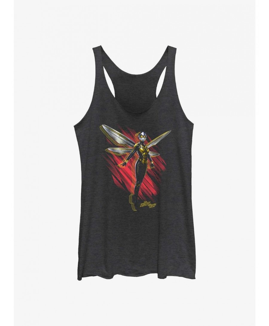 Flash Sale Marvel Ant-Man and the Wasp: Quantumania Wasp Wings Girls Tank $10.88 Tanks