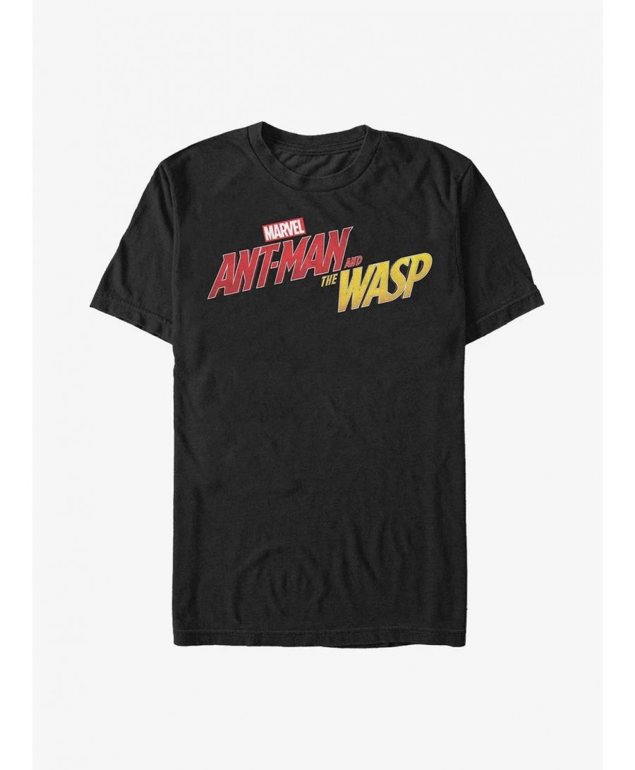 Pre-sale Discount Marvel Ant-Man Wasp Logo T-Shirt $10.52 T-Shirts