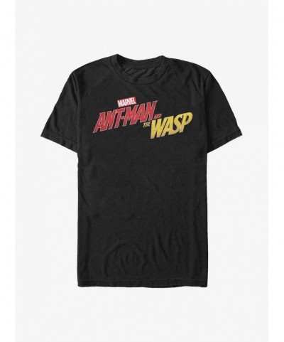 Pre-sale Discount Marvel Ant-Man Wasp Logo T-Shirt $10.52 T-Shirts