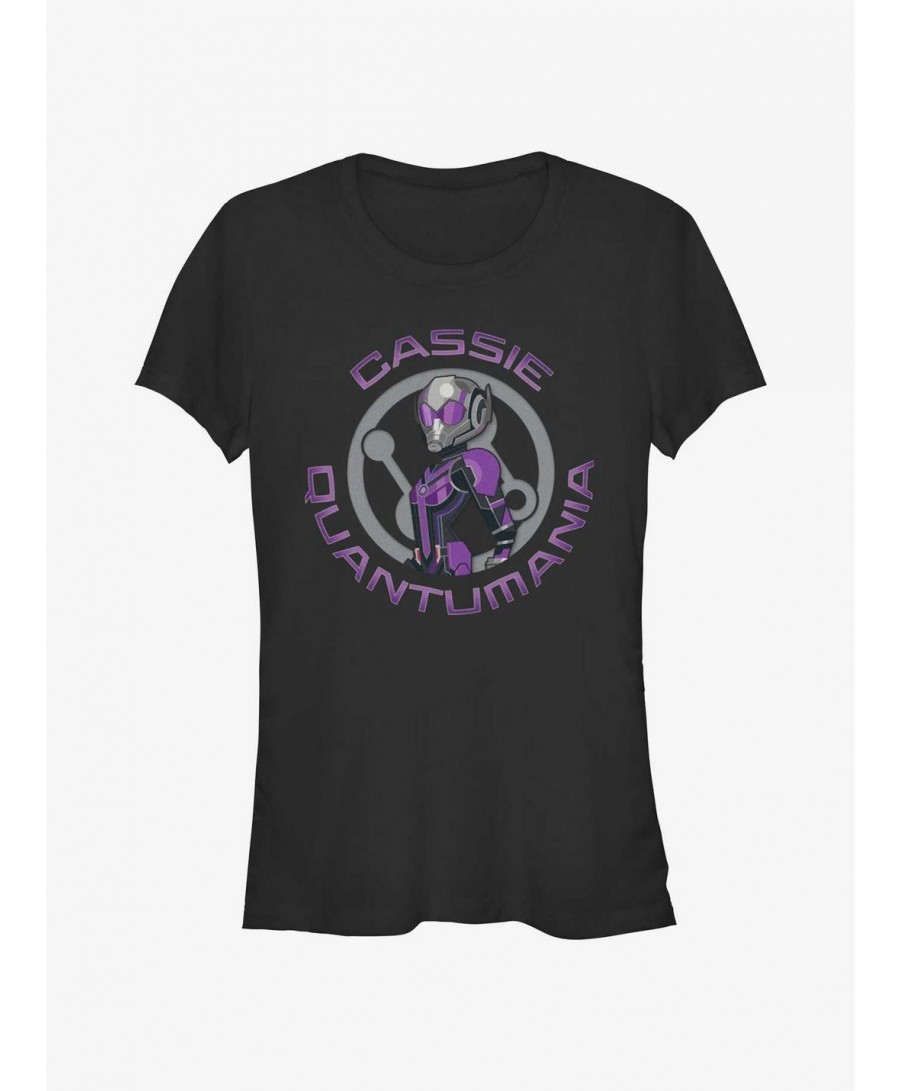 Bestselling Marvel Ant-Man and the Wasp: Quantumania Cassie Symbol Girls T-Shirt $11.70 T-Shirts