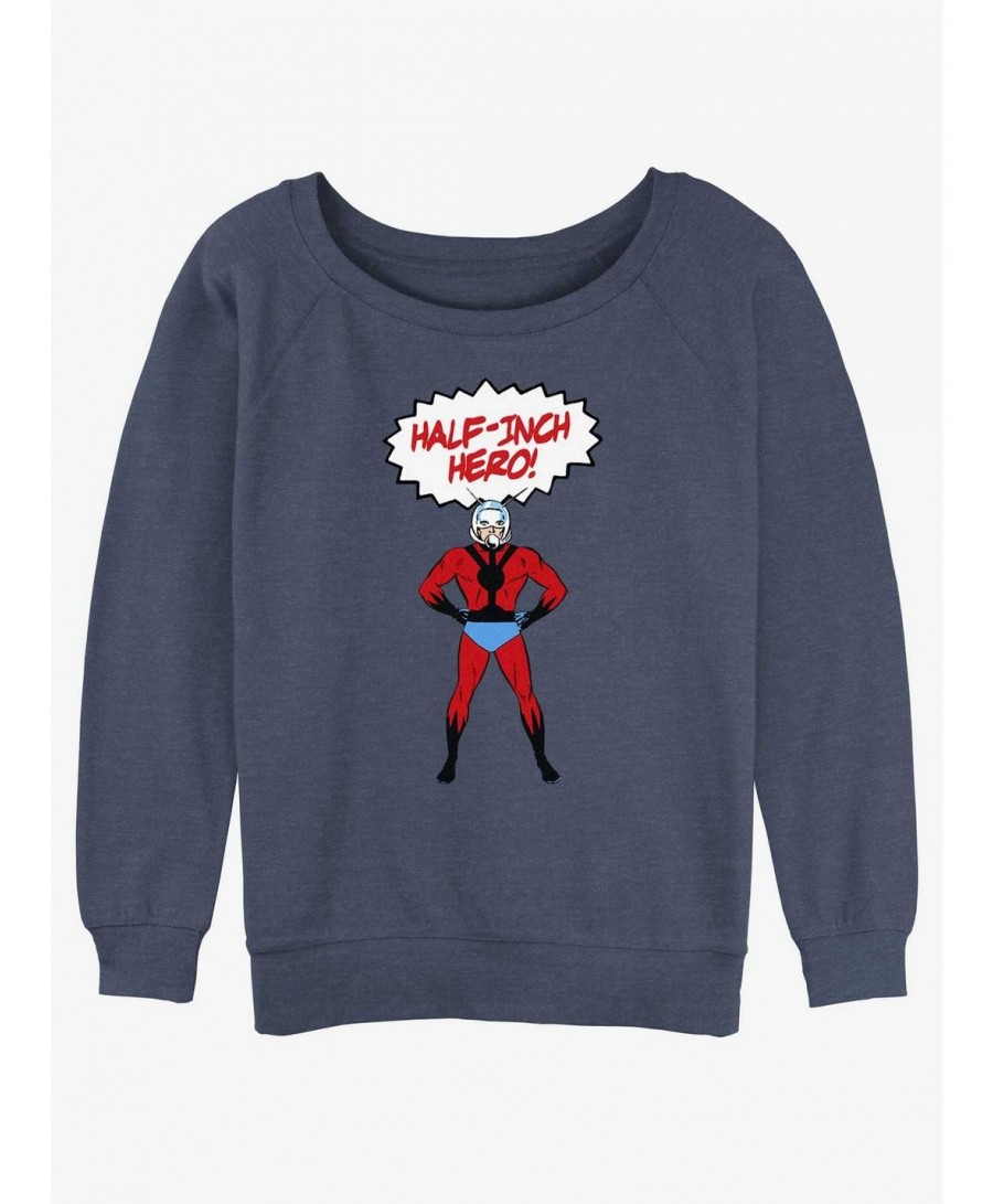 Special Marvel Ant-Man Half-Inch Hero Slouchy Sweatshirt $15.50 Sweatshirts