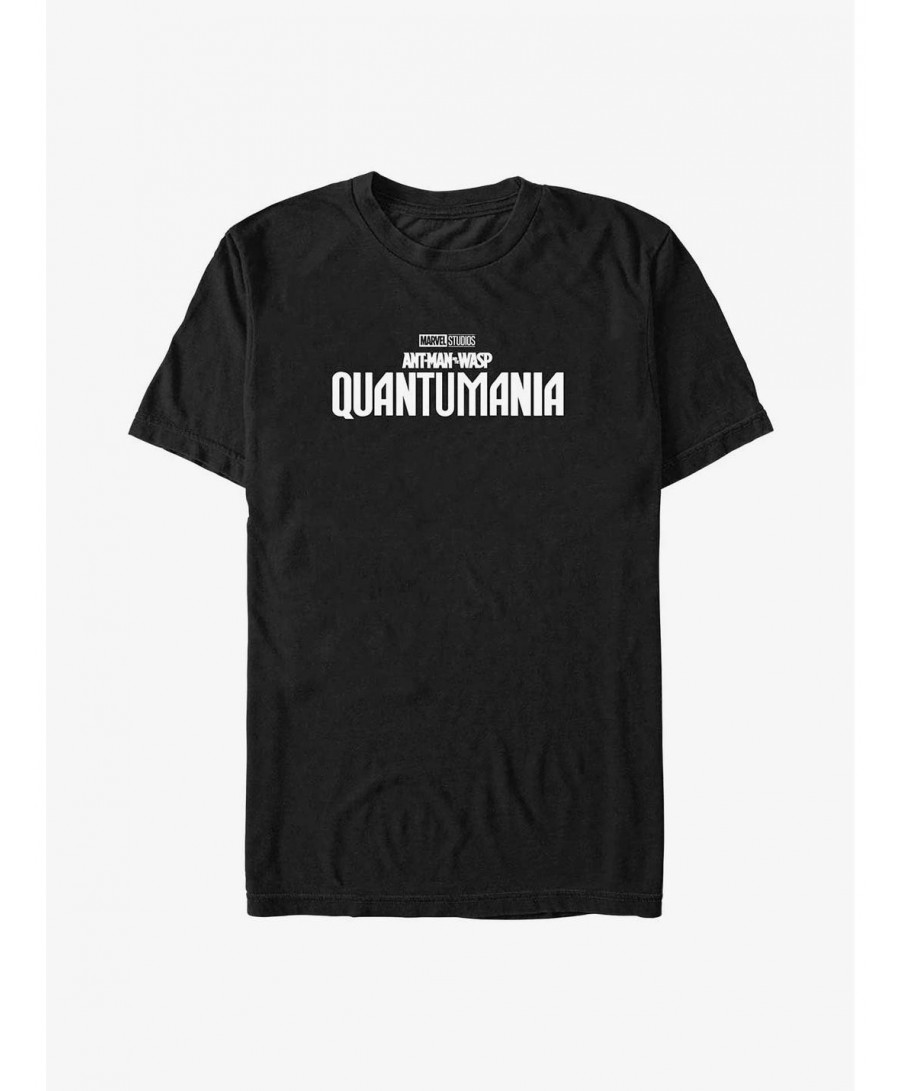 Unique Marvel Ant-Man and the Wasp: Quantumania Logo Big & Tall T-Shirt $13.75 T-Shirts