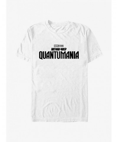 Flash Deal Marvel Ant-Man and the Wasp: Quantumania Logo T-Shirt $11.71 T-Shirts