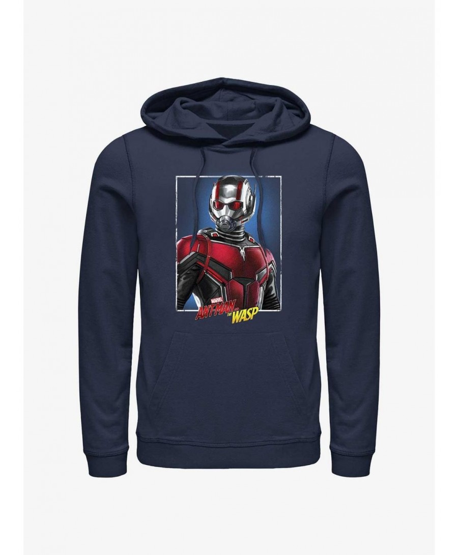 Bestselling Marvel Ant-Man and the Wasp: Quantumania Antman Portrait Hoodie $19.31 Hoodies
