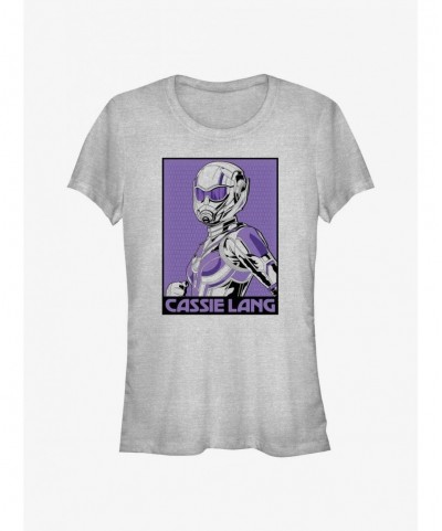 Crazy Deals Marvel Ant-Man and the Wasp: Quantumania Cassie Lang Poster Girls T-Shirt $8.47 T-Shirts