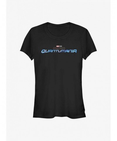 Discount Marvel Ant-Man Quantumania Logo Girls T-Shirt $8.47 T-Shirts