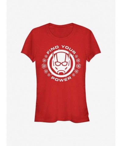 Discount Sale Marvel Ant-Man Ant Power Girls T-Shirt $9.46 T-Shirts