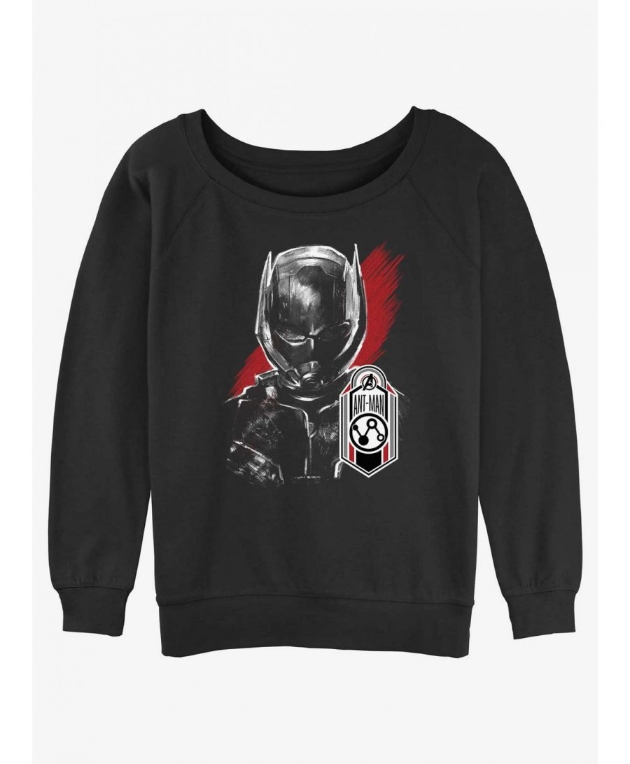 Value for Money Marvel Ant-Man and the Wasp: Quantumania Antman Tag Slouchy Sweatshirt $15.13 Sweatshirts