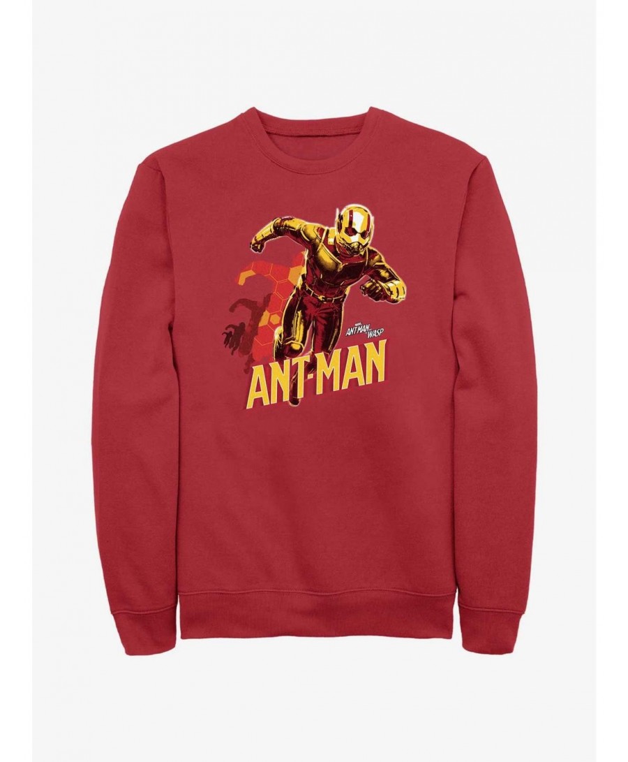 Hot Sale Marvel Ant-Man and the Wasp: Quantumania Ant-Man Transform Sweatshirt $12.18 Sweatshirts