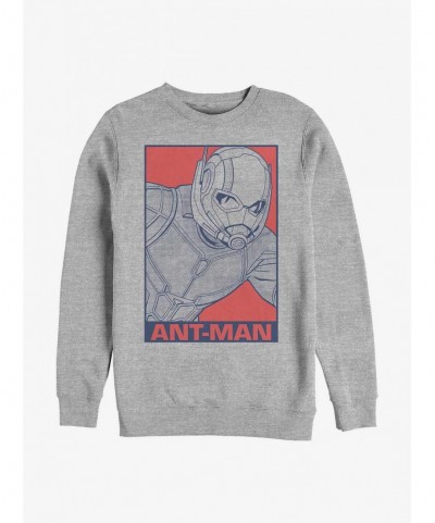 Fashion Marvel Ant-Man Retro Comic Sweatshirt $16.61 Sweatshirts