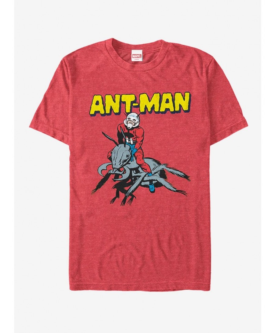 Festival Price Marvel Ant-Man Vintage Ant Rider T-Shirt $7.17 T-Shirts