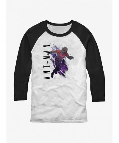 Hot Selling Marvel Ant-Man Space Ant Raglan T-Shirt $8.67 T-Shirts
