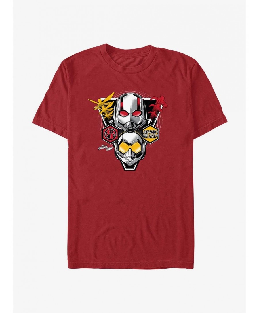 Pre-sale Discount Marvel Ant-Man and the Wasp: Quantumania Hero Duo T-Shirt $11.71 T-Shirts