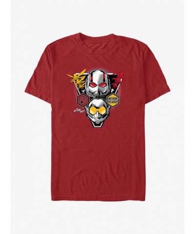 Pre-sale Discount Marvel Ant-Man and the Wasp: Quantumania Hero Duo T-Shirt $11.71 T-Shirts