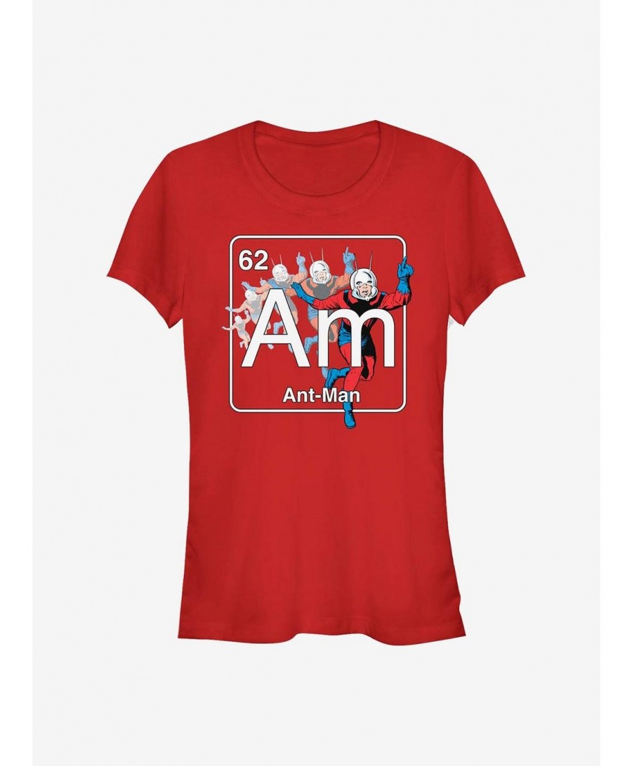 Wholesale Marvel Ant-Man Periodic Ant-Man Girls T-Shirt $11.70 T-Shirts