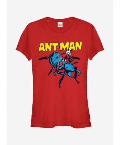Value for Money Marvel Ant-Man Vintage Ant Rider Cartoon Girls T-Shirt $11.70 T-Shirts