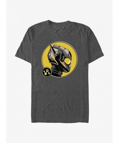 Crazy Deals Marvel Ant-Man and the Wasp: Quantumania The Wasp Badge T-Shirt $8.84 T-Shirts