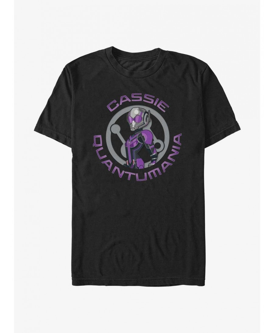 Flash Deal Marvel Ant-Man and the Wasp: Quantumania Cassie Symbol T-Shirt $10.76 T-Shirts
