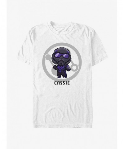 Best Deal Marvel Ant-Man and the Wasp: Quantumania Chibi Cassie Badge T-Shirt $11.23 T-Shirts
