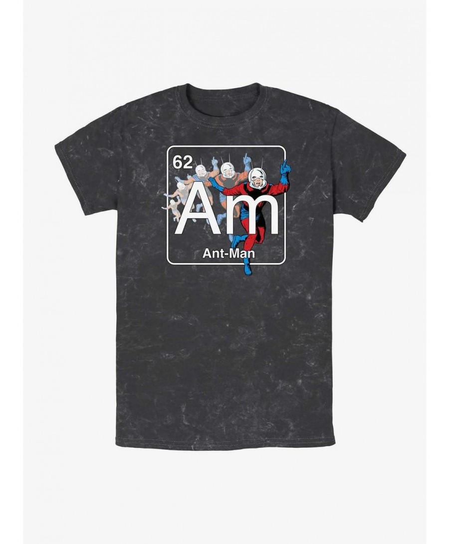 Flash Deal Marvel Ant-Man Periodic Element Ant-Man T-Shirt $8.37 T-Shirts