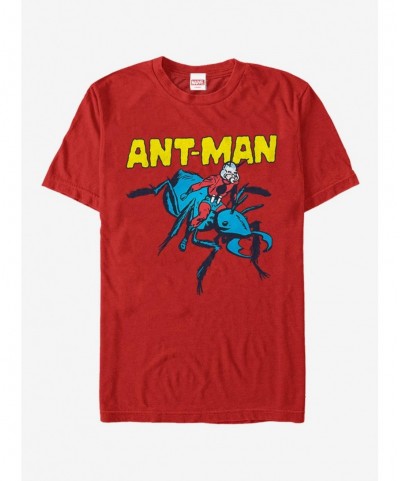 Big Sale Marvel Ant-Man Comic Ant Rider T-Shirt $10.99 T-Shirts